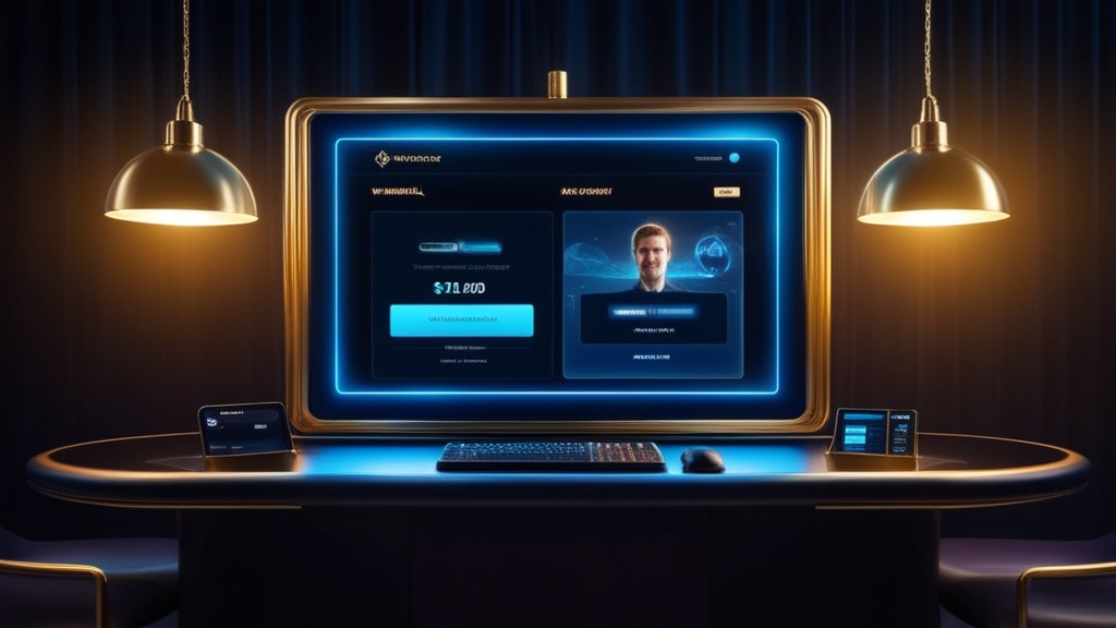 Speler ziet een uitbetaling in behandeling bij een casino-interface