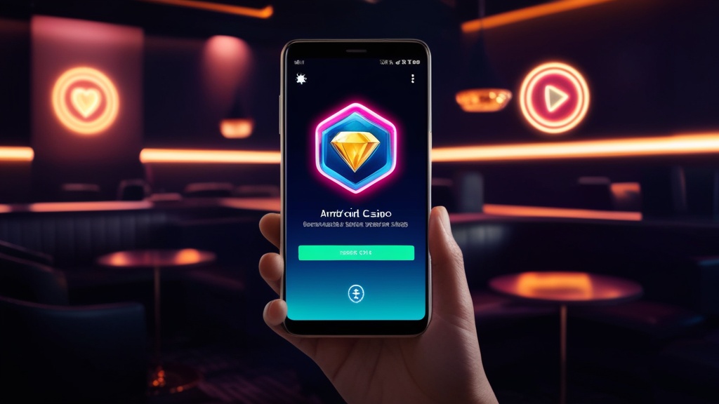 Android-toestel dat een APK installeert voor snelle toegang tot Spinmaya