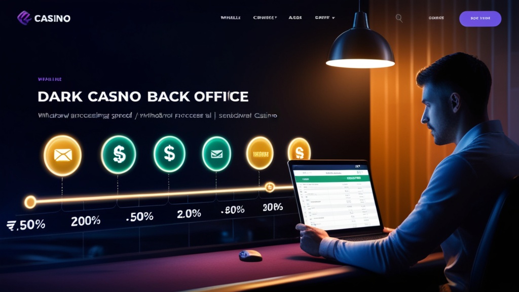 Schema van verschillende verwerkingstijden voor een casino-uitbetaling